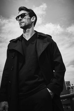 【BLACK MILITARY Vol.17】 FIRST TRENCH COAT BLACK (11月下旬入荷予定) ※オーダー締切 9/7(水)11:59迄