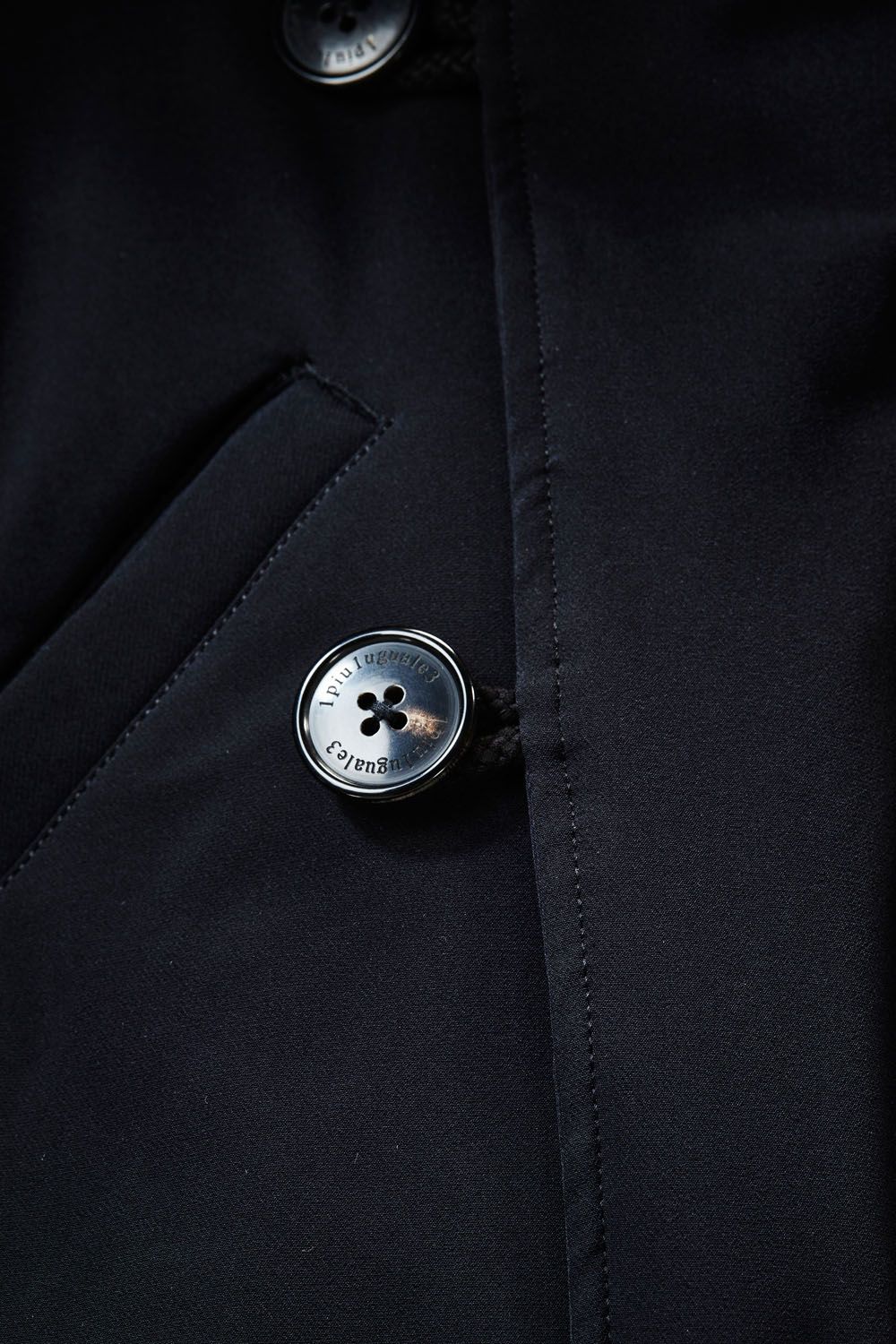 【BLACK MILITARY Vol.23】 STRETCH MAT DOUBLE CLOTH / BLACK (12月頃入荷予定) ※オーダー締切 8/22 (木)11:59迄