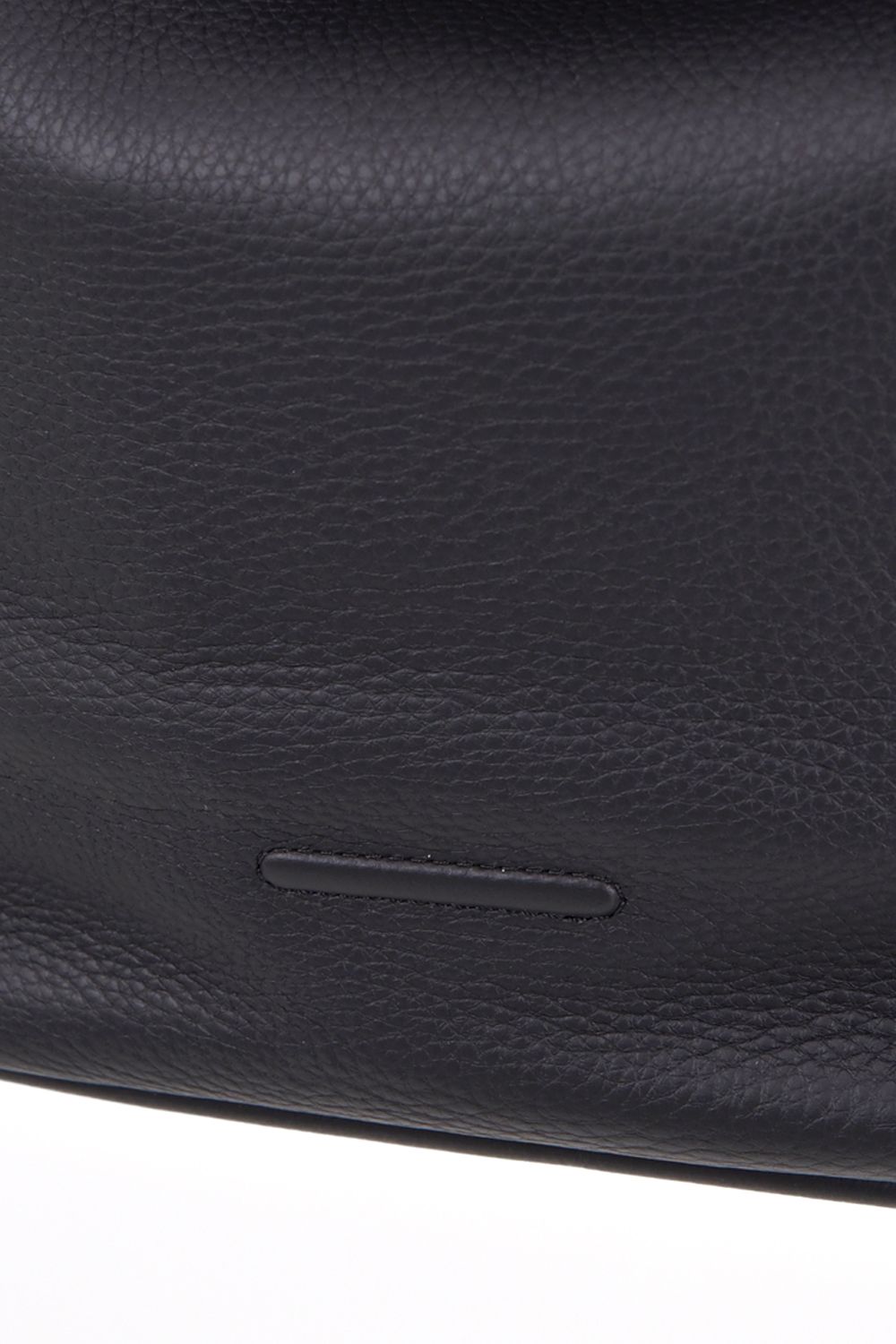 ESSENTIAL DAILY HOBO MEDIUM / シュリンクレザー ミディアムサイズ ショルダートートバッグ (ブラック)