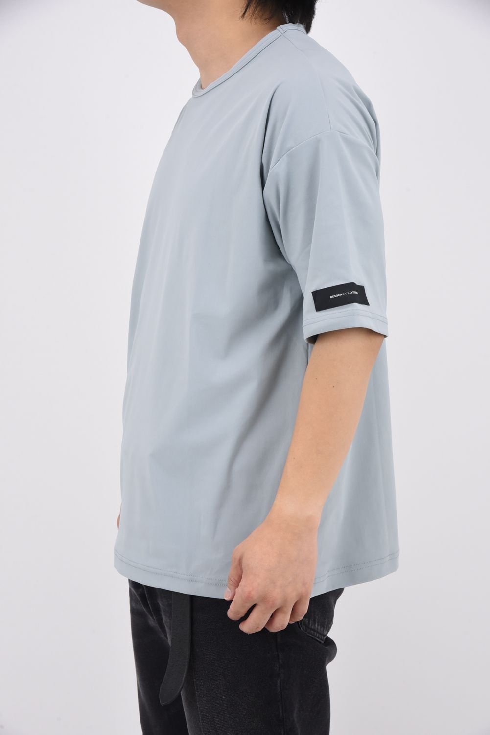 NYLON OVER  TEE / ナイロン オーバーTシャツ アクア