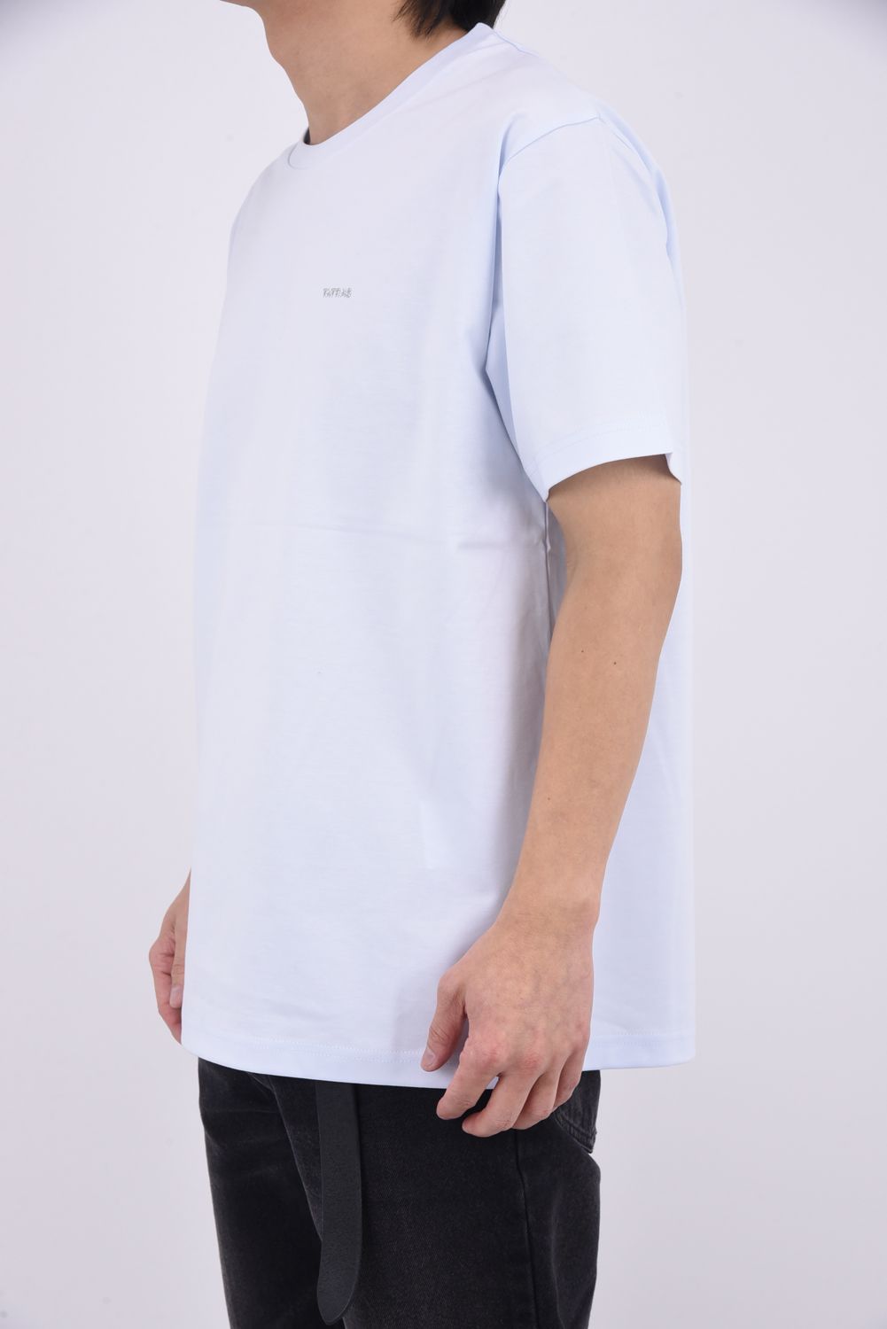 SELO (セロ) / ブランドロゴ クルーネック 半袖 Tシャツ (サックス)