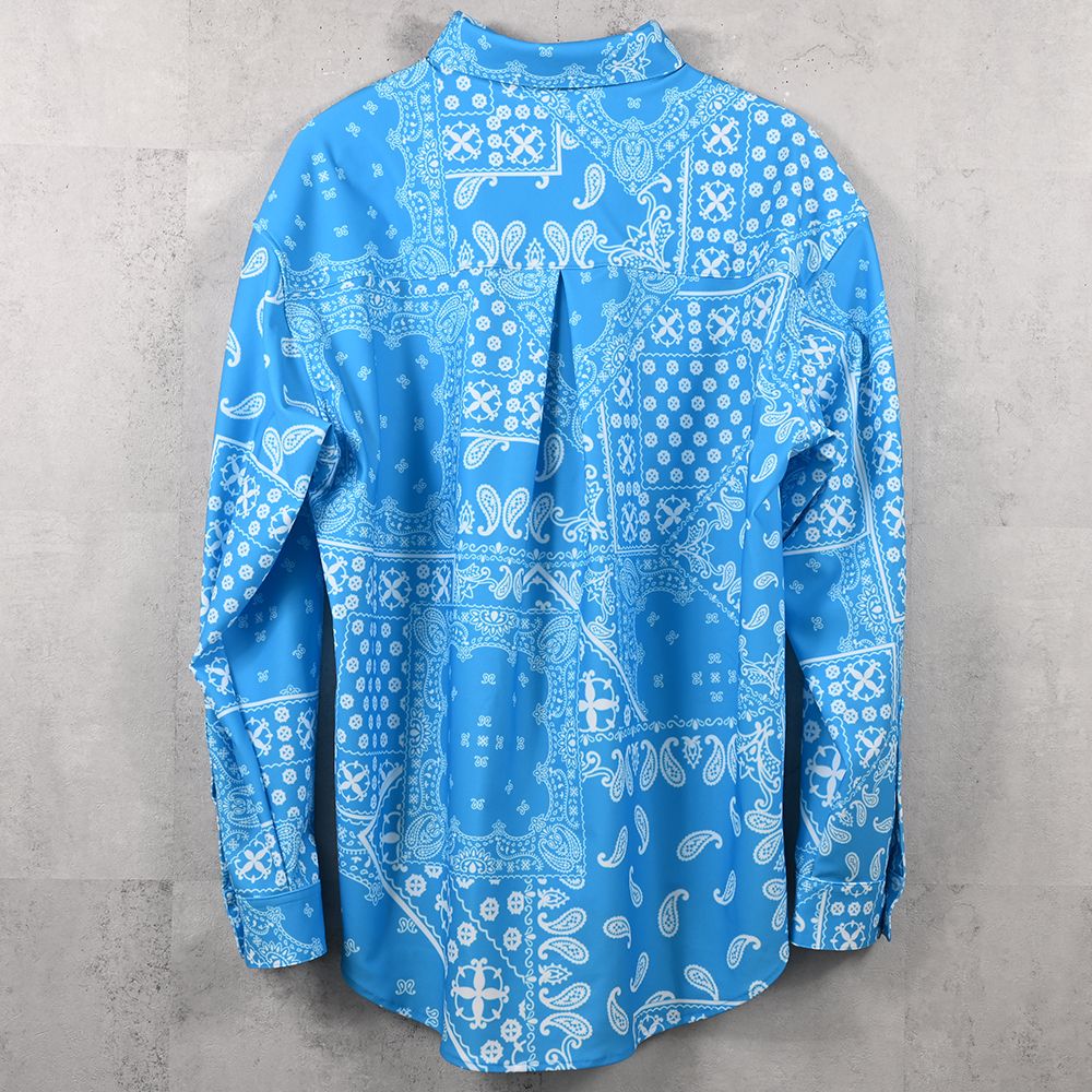 BANDANA JACKSHIRTS / バンダナ ジャックシャツ (ブルーバンダナ) (8月末入荷予定) ※オーダー締切:5月23日(土)17時