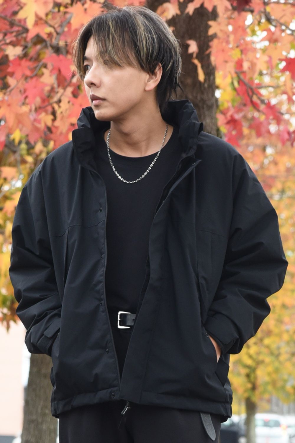 【＋PHENIX × RESOUND】 機能性ダウンとスウェパンのブラックコーデ