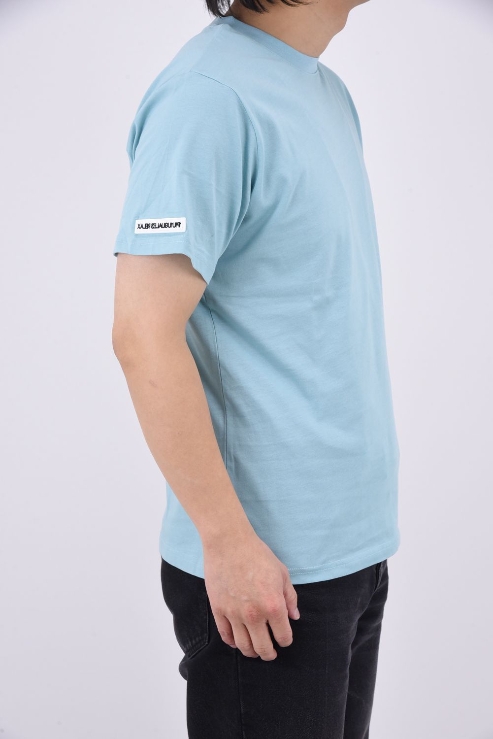 PATCH T-SHIRT / パッチ Tシャツ (サックス)