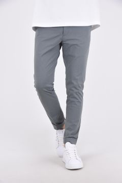 RIB SLACKS / 定番 リブ スラックスパンツ グレー