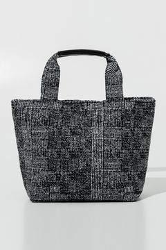 HOUNDSTOOTH LUNCH BAG / ハウンドトゥース ランチバッグ (ブラック) (12月中旬入荷予定)