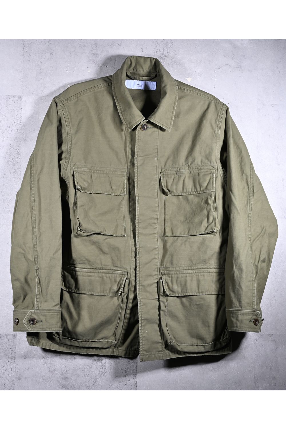 BDU PBJK / ヴィンテージ仕様 BDUジャケット (カーキ) (2月中旬入荷予定) ※オーダー締切12/13(土)17:00