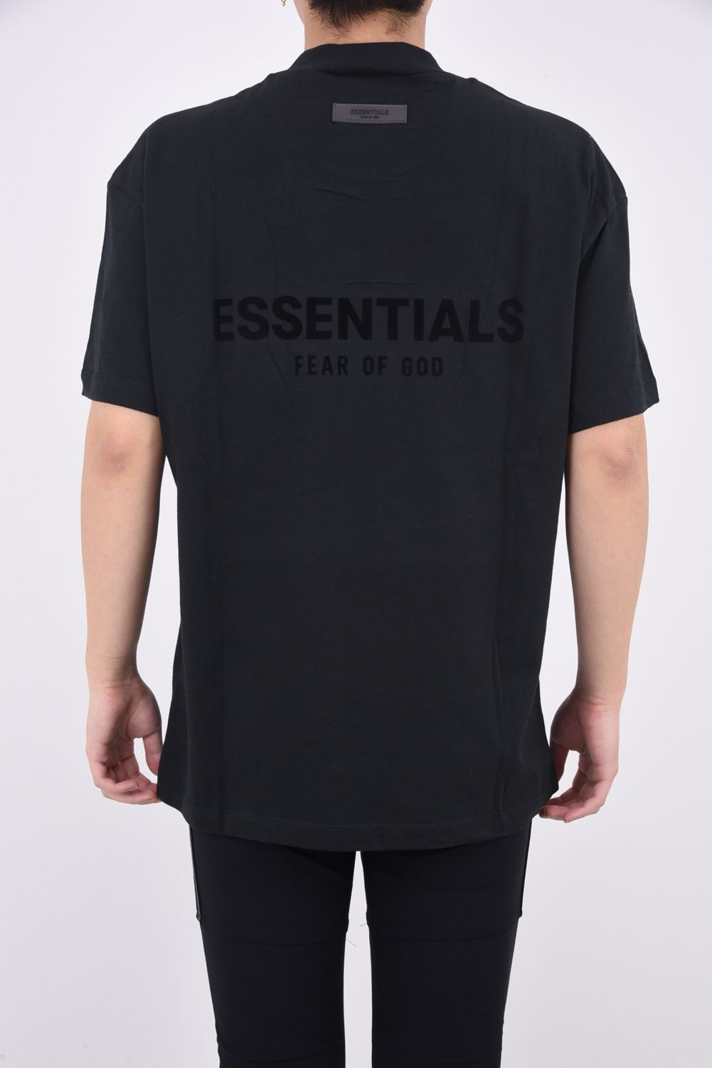 フォグ 21AW ESSENTIALS S/S TEE AMBER バックラバーロゴTシャツ  メンズ XL