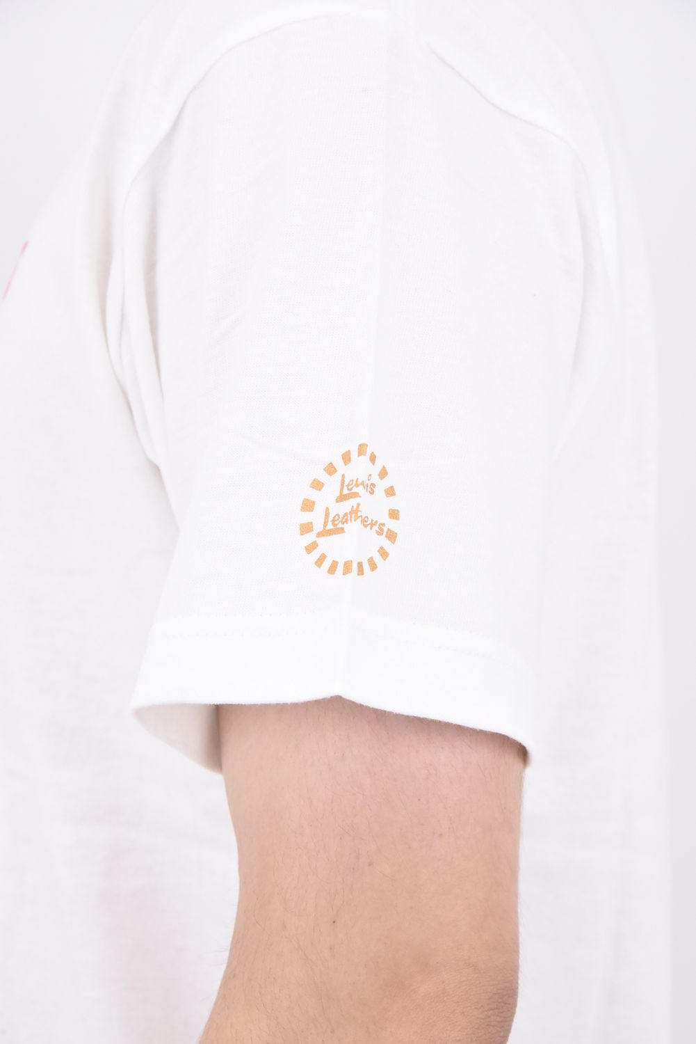 FLAG T-SHIRT / フラッグプリント クルーネック 半袖Tシャツ ホワイト