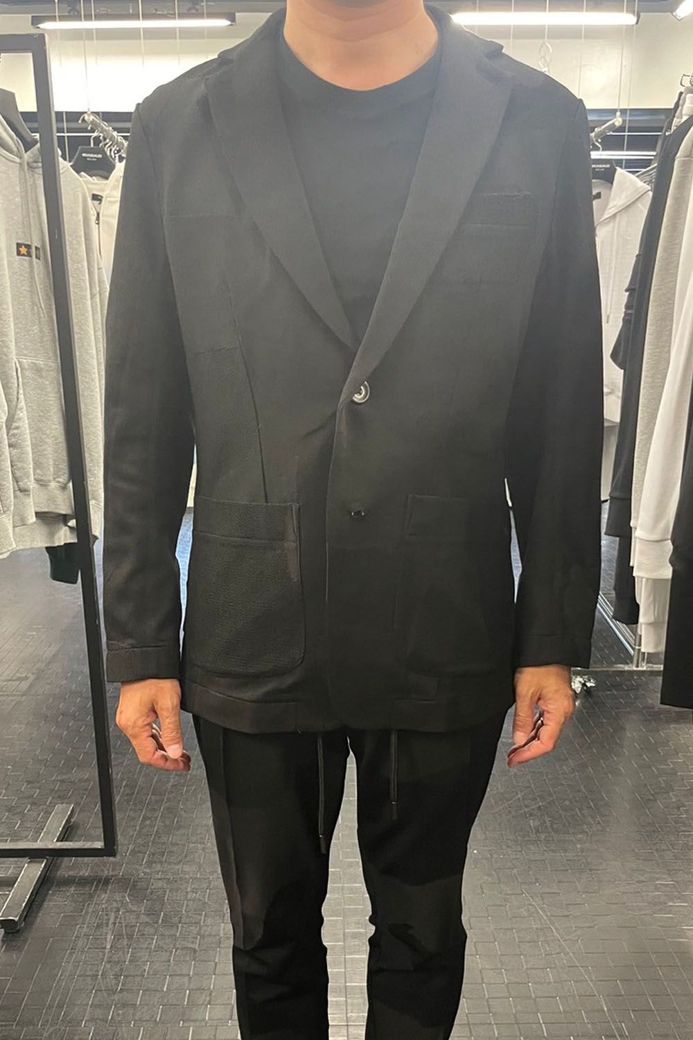 TECLINO JACKET / テックリーノ ドライタッチ ジャケット (ブラック)