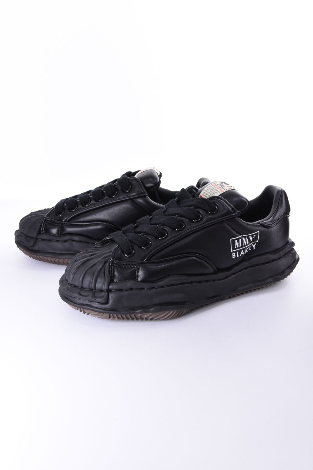 【BLAKEY】 PUFFER Low-top Sneaker / パファー ローカットスニーカー (ブラック×ブラック)
