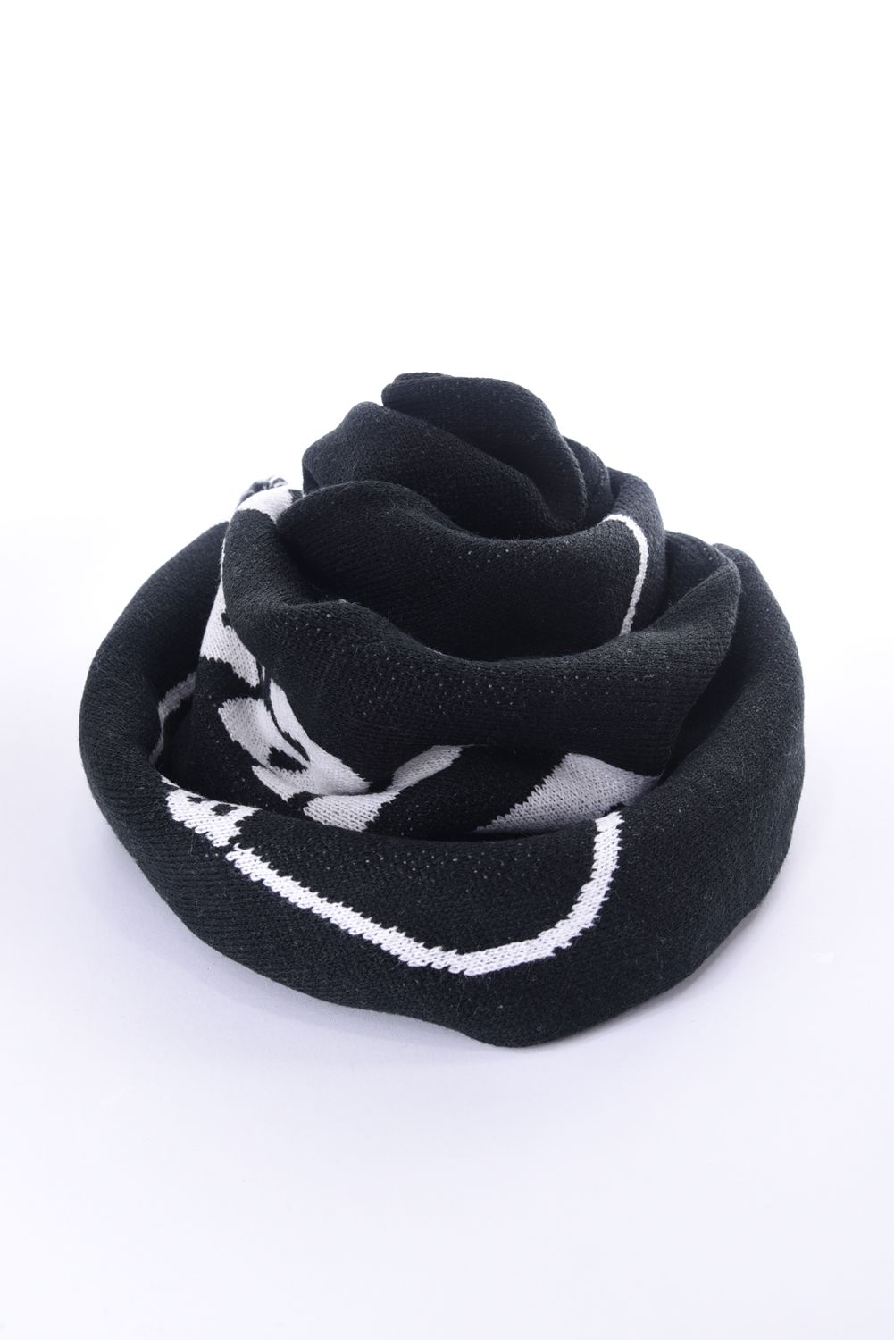 【WM  /  F.C.Real Bristol】 MUFFLER / ブリストル ニットマフラー ブラック