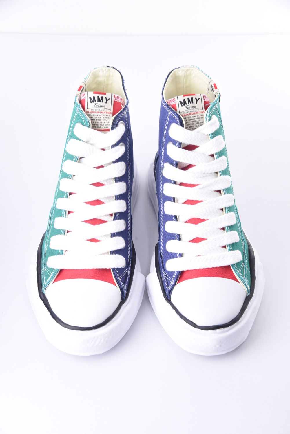 "PETERSON HIGH" OG sole canvas hi cut sneaker / ダックテイラー キャンバス ハイカット マルチ