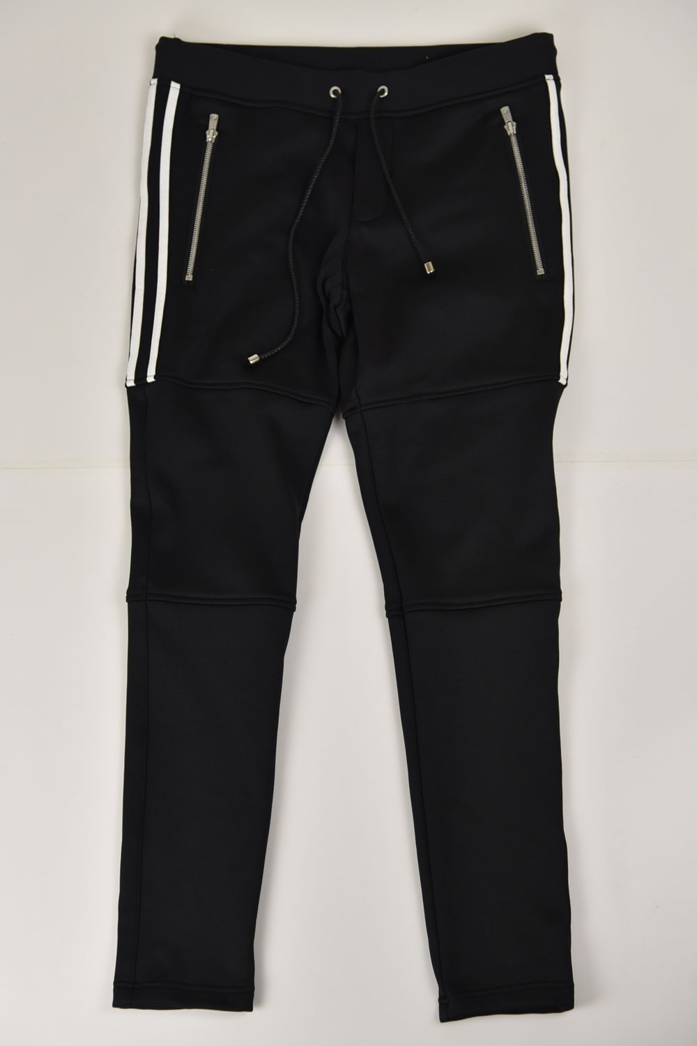 タイムセール♪【美品】RESOUND CLOTHING ラインパンツ　ブラック RESOUND CLOTHING】 完売必至!!大ヒットラインパンツが冬仕様に