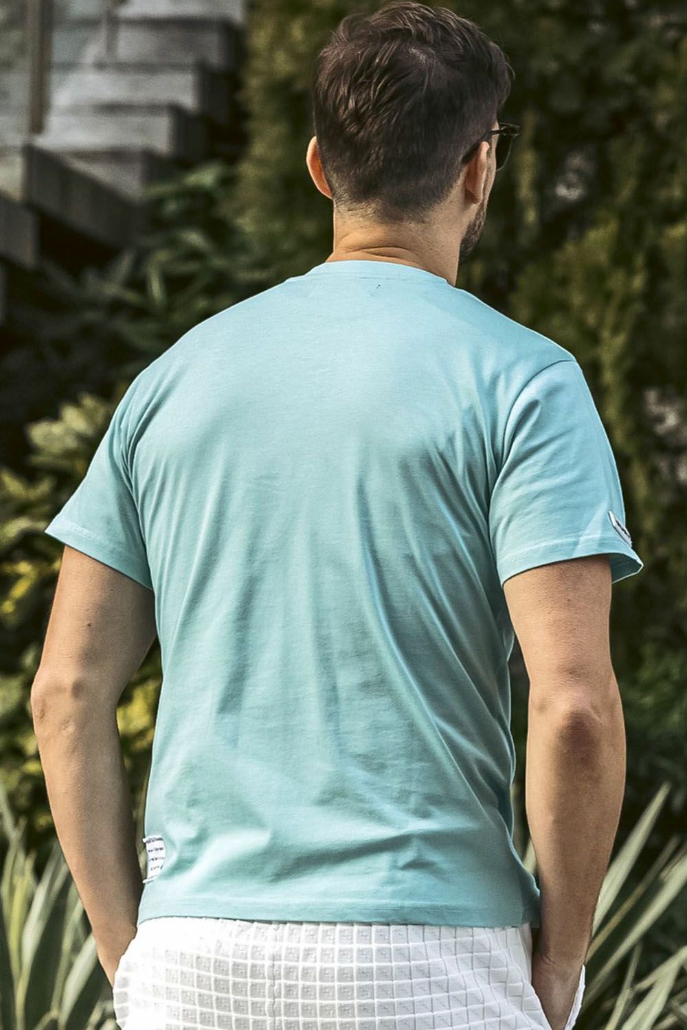 PATCH T-SHIRT / パッチ Tシャツ (サックス)