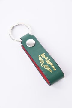 LEWIS LEATHERS BELT LOOP KEYRING MK1 / レザー キーリング ダークグリーン
