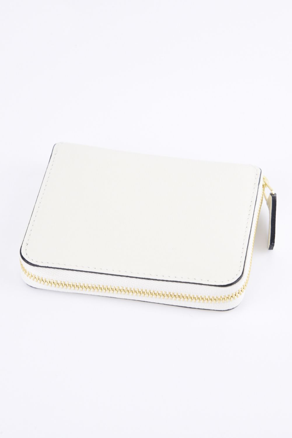 ROUND ZIP MINI WALLET / LA393GT ラウンドジップ ミニウォレット ホワイト / グレー