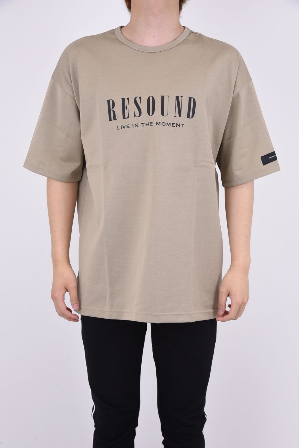 RESOUND CLOTHING - ID LOOSE TEE / フロント ロゴ クルーネック