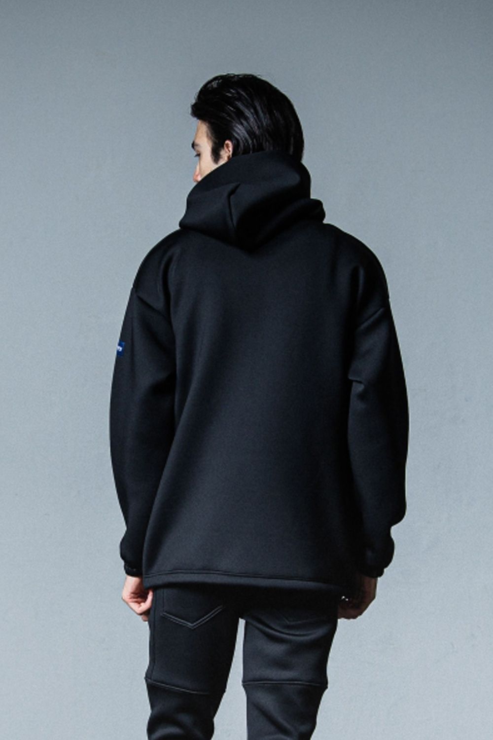 CARDBOARD HOODIE / ダンボールニット プルオーバーパーカー （ブラック）