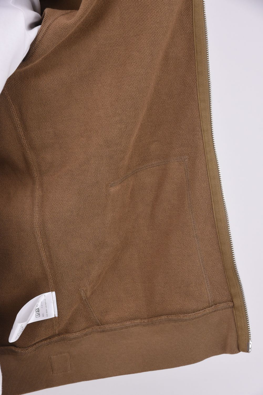 【国内正規品】【24SSシーズンカラー】 MIDWEIGHT TERRY CLASSIC FULL ZIP HOODIE / ミッドウェイトテリー フルジップパーカー リラックスシルエット クレイ