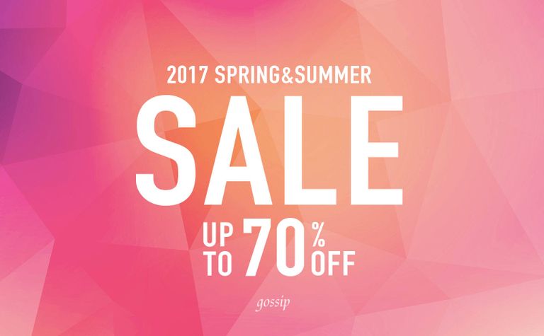 2017 SPRING & SUMMER SALE 開催！