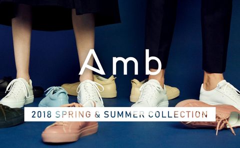 【Amb】 "NEW DESIGN" 2018 SS COLLECTION 先行予約開始
