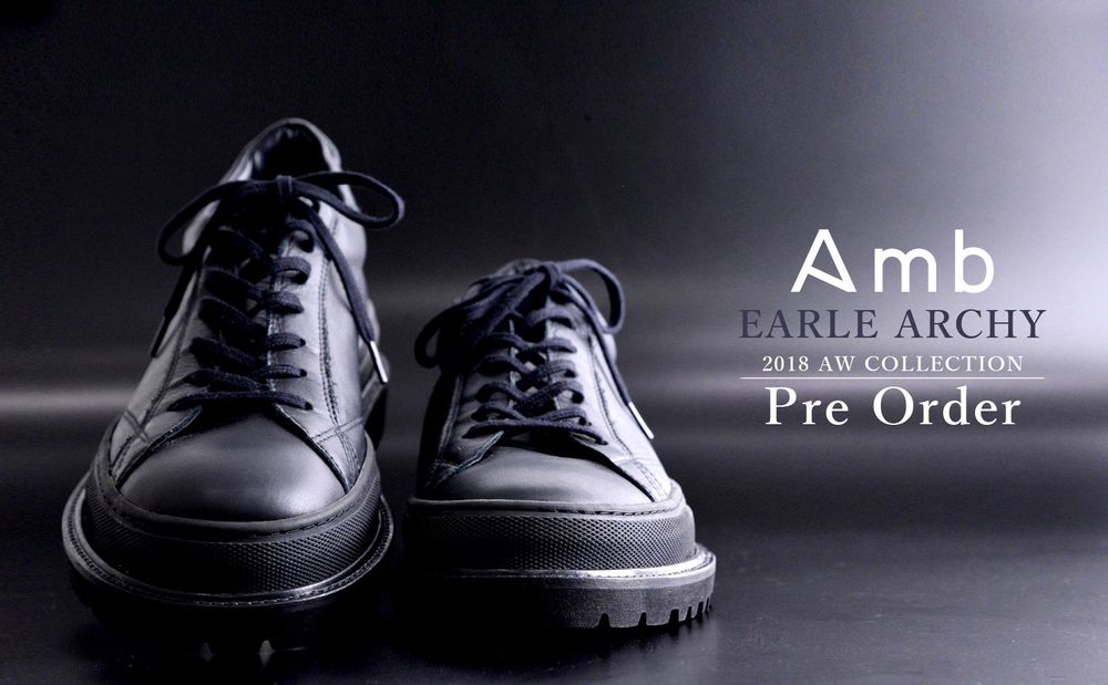 【Amb】 2018 AW COLLECTION 先行予約受付開始