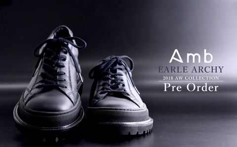 【Amb】 2018 AW COLLECTION 先行予約受付開始