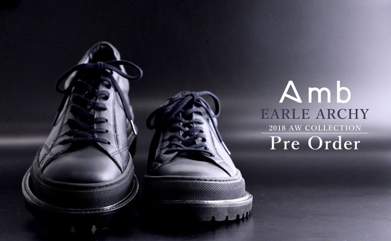 【Amb】 2018 AW COLLECTION 先行予約受付開始