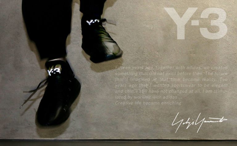 【Y-3】 「Fashion+Sports」 。かつて交わることのなかったジャンルの垣根を取り払った先駆者