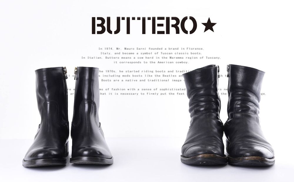 【BUTTERO】 履くほどに深まる味と価値