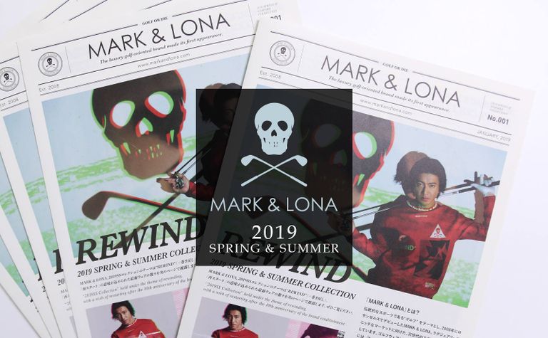 【MARK&LONA】 2019SS タブロイドカタログ No.001到着！