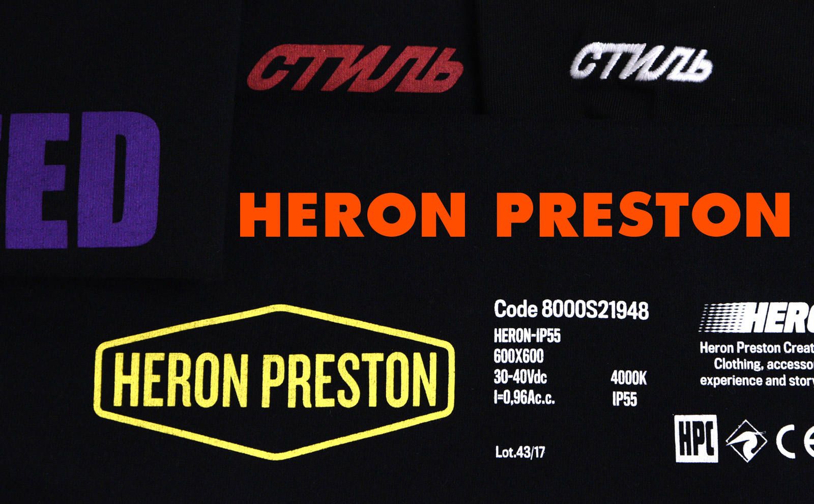 HERON PRESTON】 2019春夏コレクション発売開始 | gossip