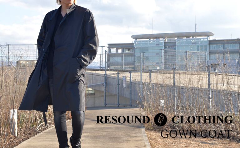 【RESOUND CLOTHING】 春コーデの幅が広がるハイブリッドコート