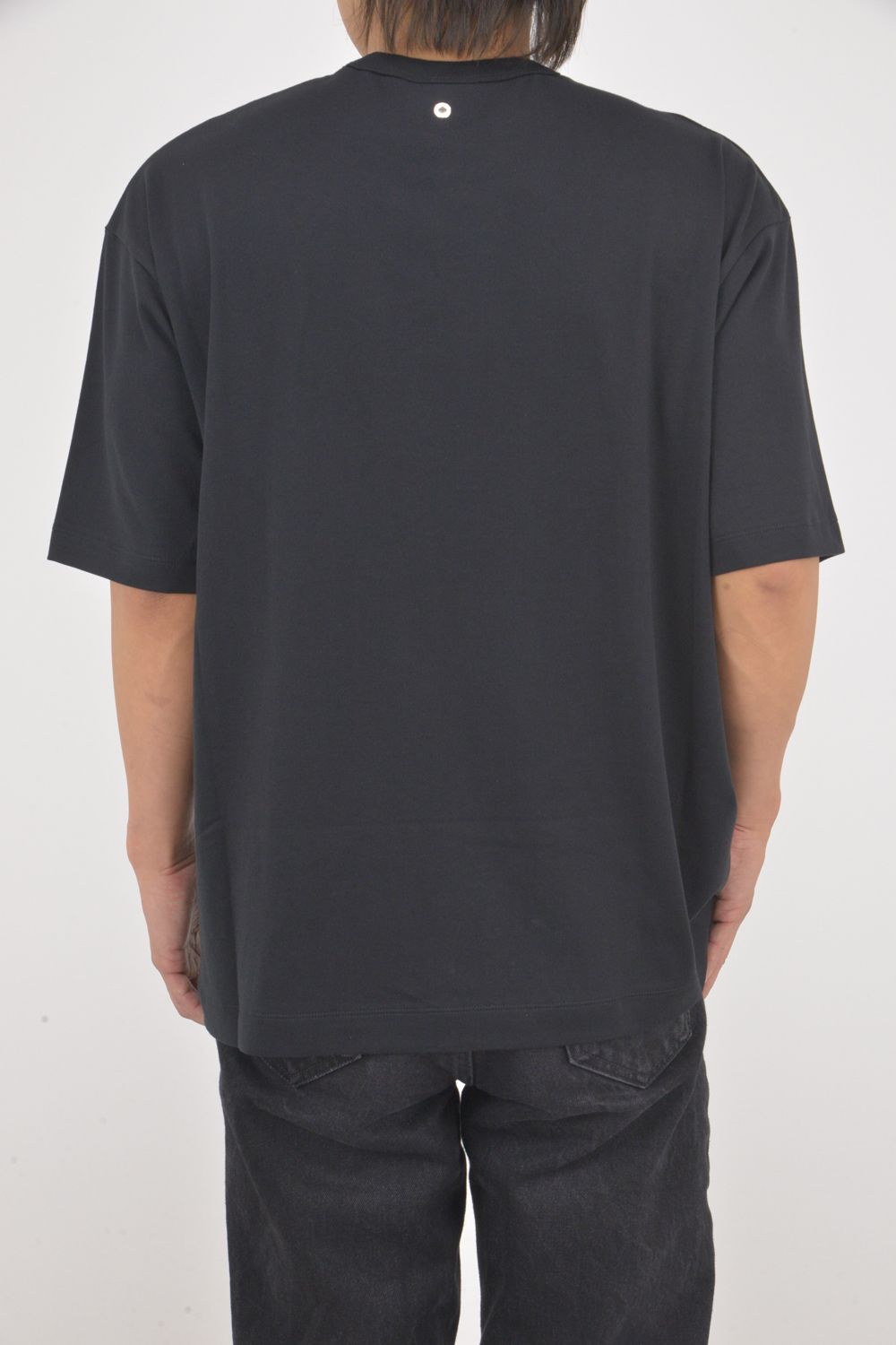 SUVIN COTTON SOFT STRUCTURE T-SHIRT / コットンソフト ストラクチャー Tシャツ (ブラック)
