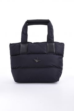 【26AW】 PUFFY NYLON MINI TOTE BAG / ナイロン 中綿ミニトートバッグ (ブラック)
