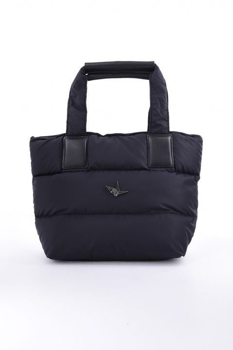 【26AW】 PUFFY NYLON MINI TOTE BAG / ナイロン 中綿ミニトートバッグ (ブラック)