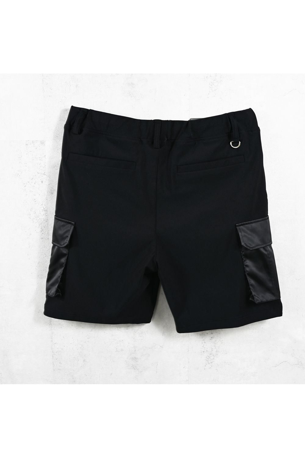 DARRELL CARGO SHORTS / 高機能ナイロンマイクロファイバー カーゴショートパンツ (ブラック) (6月上旬入荷予定) ※オーダー締切:2月15日(日)18時