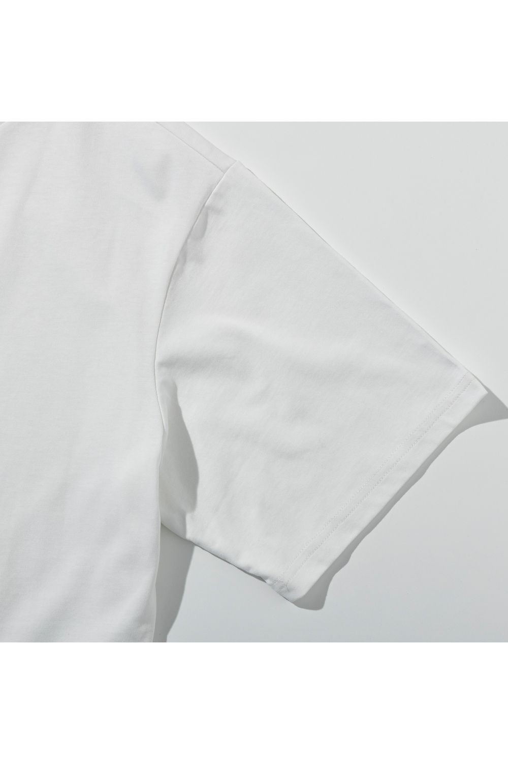 【26SS】 HAND EMBROIDERED LOGO T-SHIRT / ブランドロゴ刺繍 Tシャツ (ホワイト) (3月上旬入荷予定)