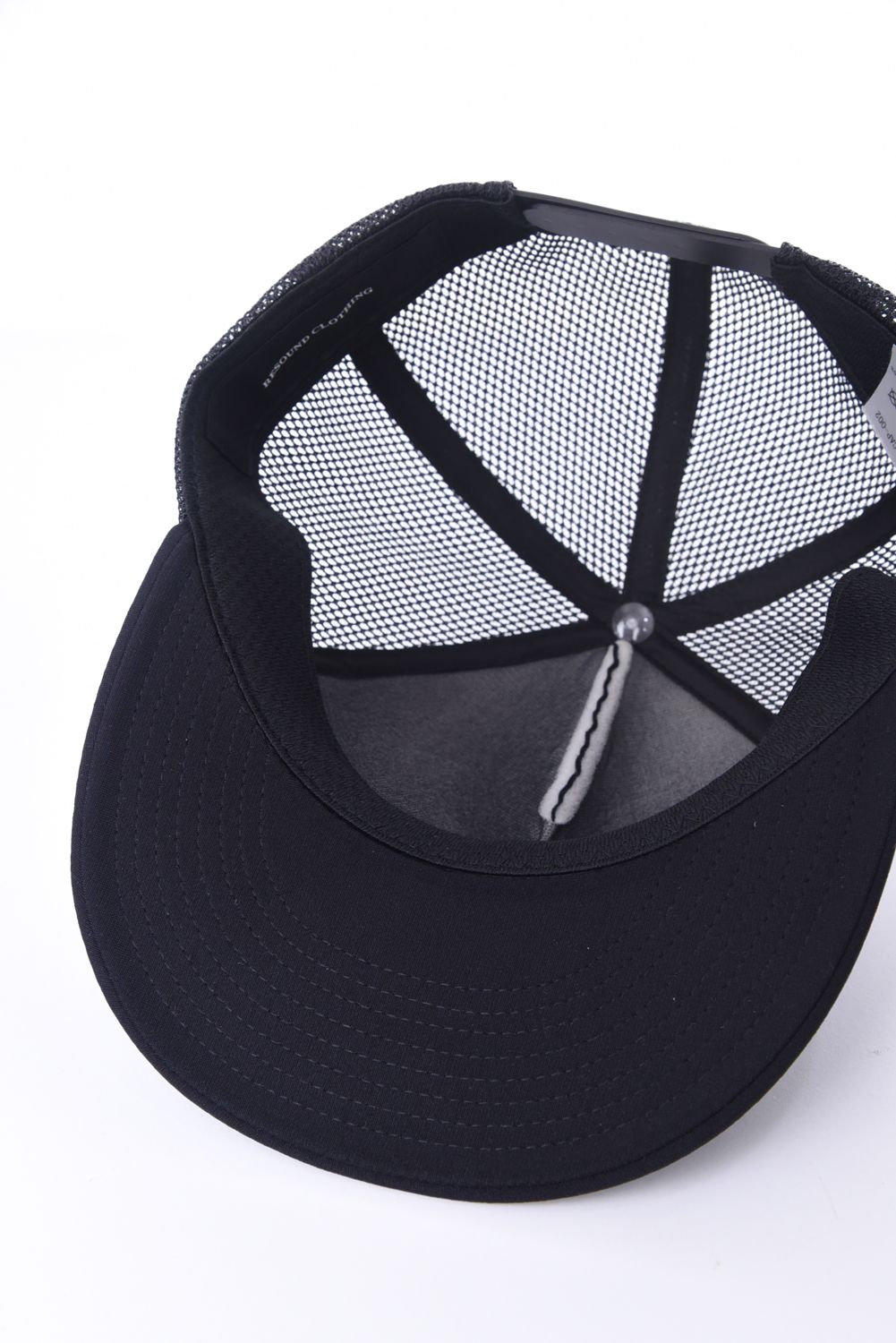 RC MESH CAP / RC3Dロゴ刺繍 メッシュキャップ ブラック