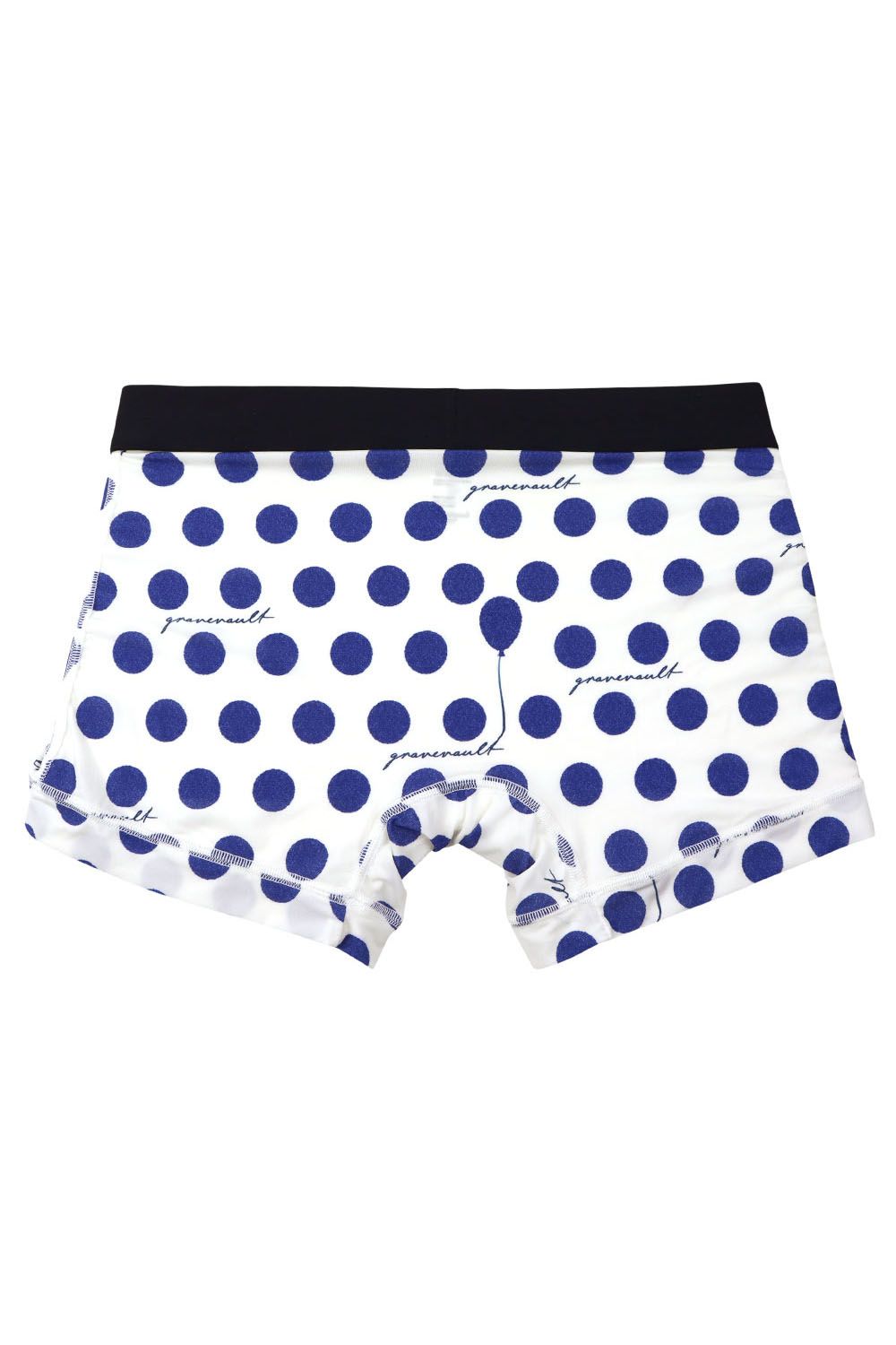 【待望のサイズ.XL入荷】 Bubble gum Short Boxer - ホワイト/ブルー