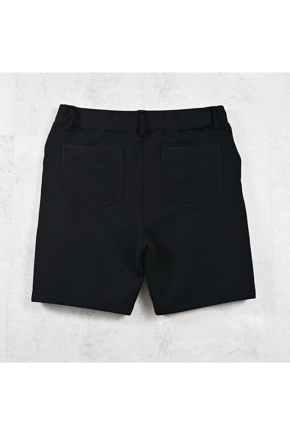 AZE SHORTS / リサイクルジャージ素材 ショートパンツ (ブラック) (5月末入荷予定) ※オーダー締切:2月15日(日)18時