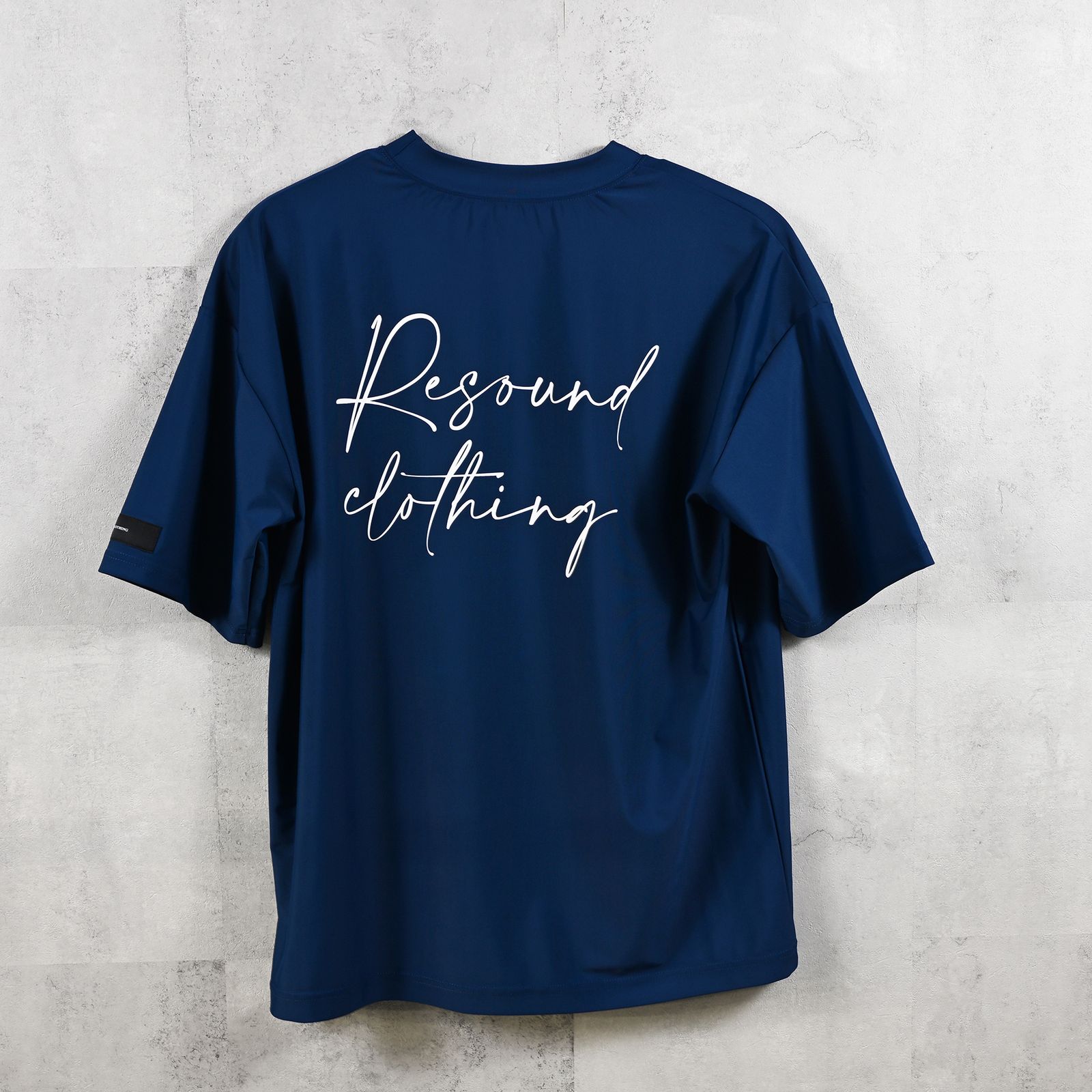 ID RUSH OVER TSHIRT / バックロゴ ラッシュガード 半袖Tシャツ ネイビー