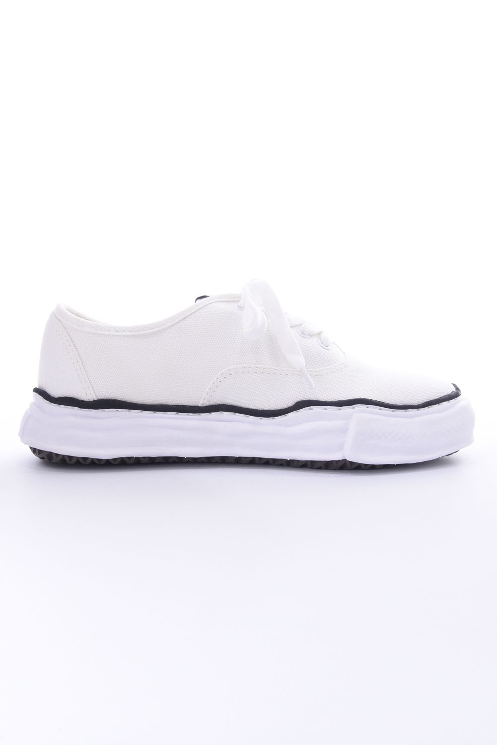 "BAKER LOW" OG sole lowcut sneaker / ベイカー オリジナルソール キャンバス ローカットスニーカー ホワイト