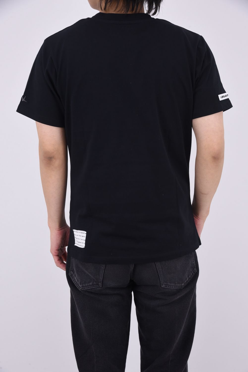 PATCH T-SHIRT / パッチ Tシャツ (ブラック)