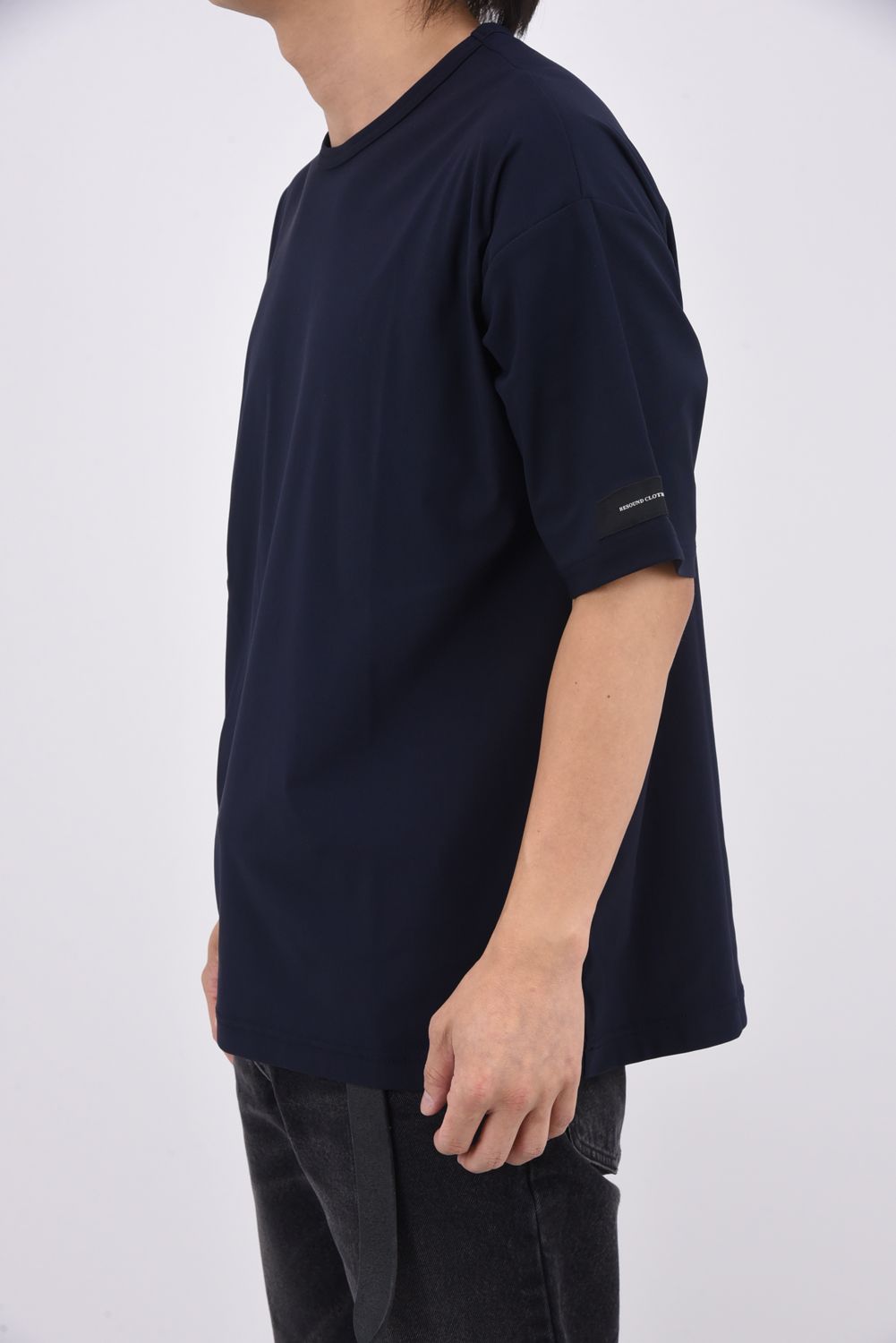 NYLON OVER  TEE / ナイロン オーバーサイズ Tシャツ （ネイビー）