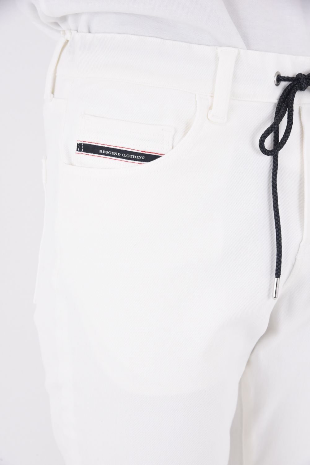 MICK DENIM JERSEY  / 定番 デニム ジャージーンズ  ホワイト