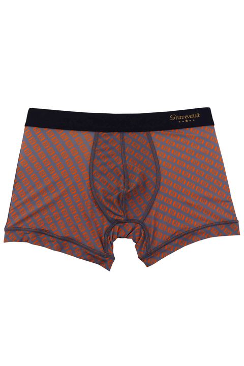 Logotype Short Boxer - グレー