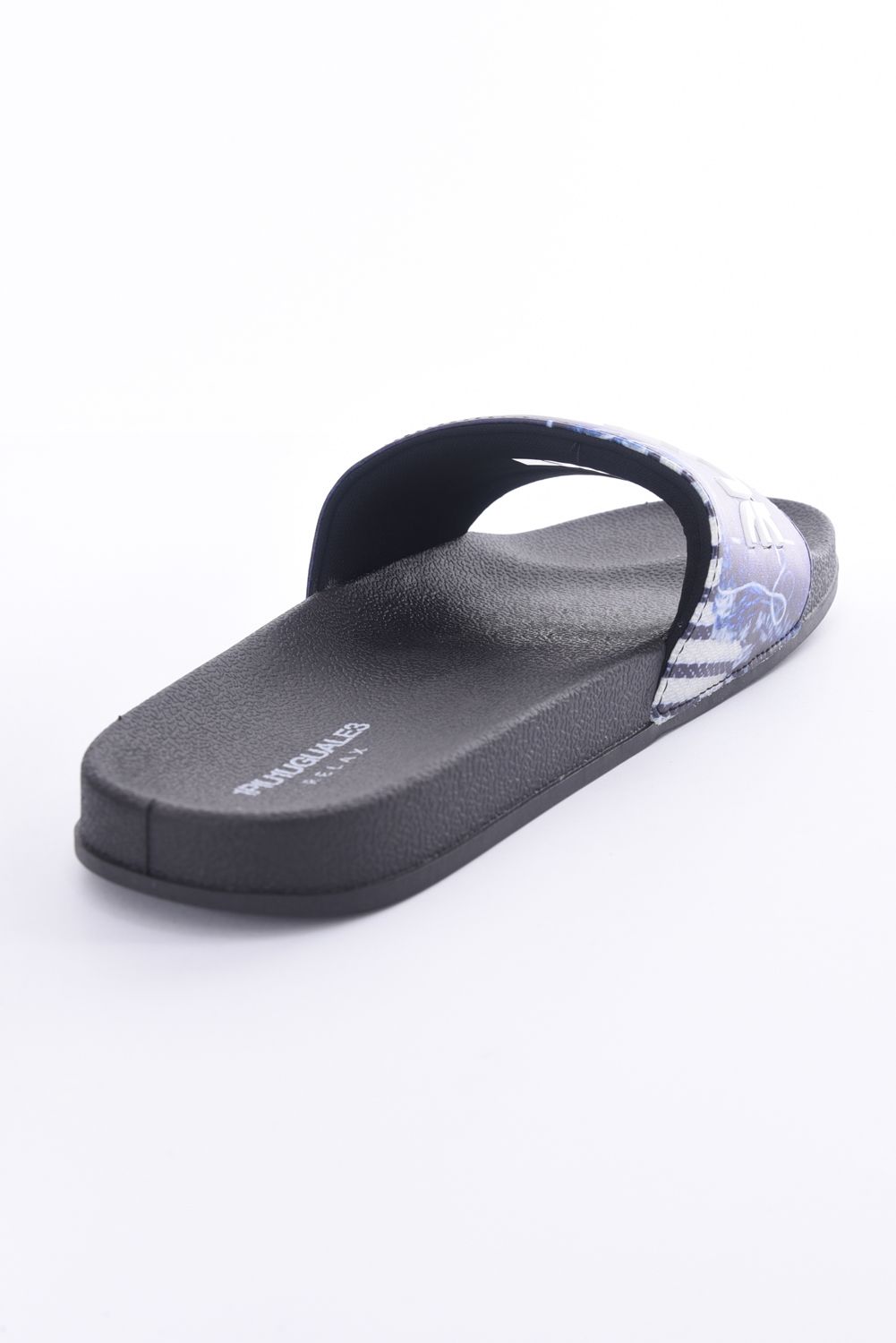 DENIM PRINT SANDALS / デニムプリント シャワーサンダル ダークインディゴ