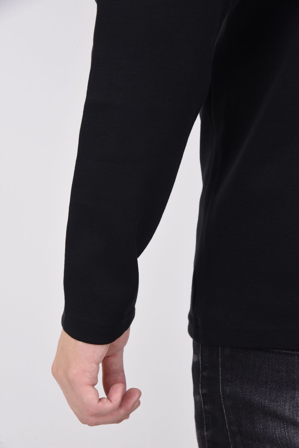 L/S CREW / ロングスリーブ ウォーム クルーネック ブラック